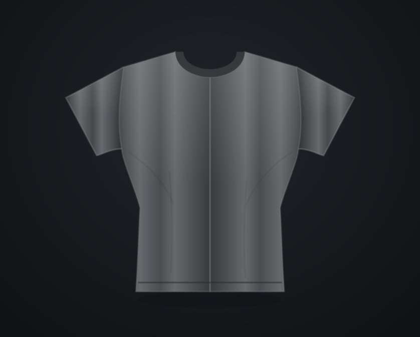 Tee 01 in Graphite Wash